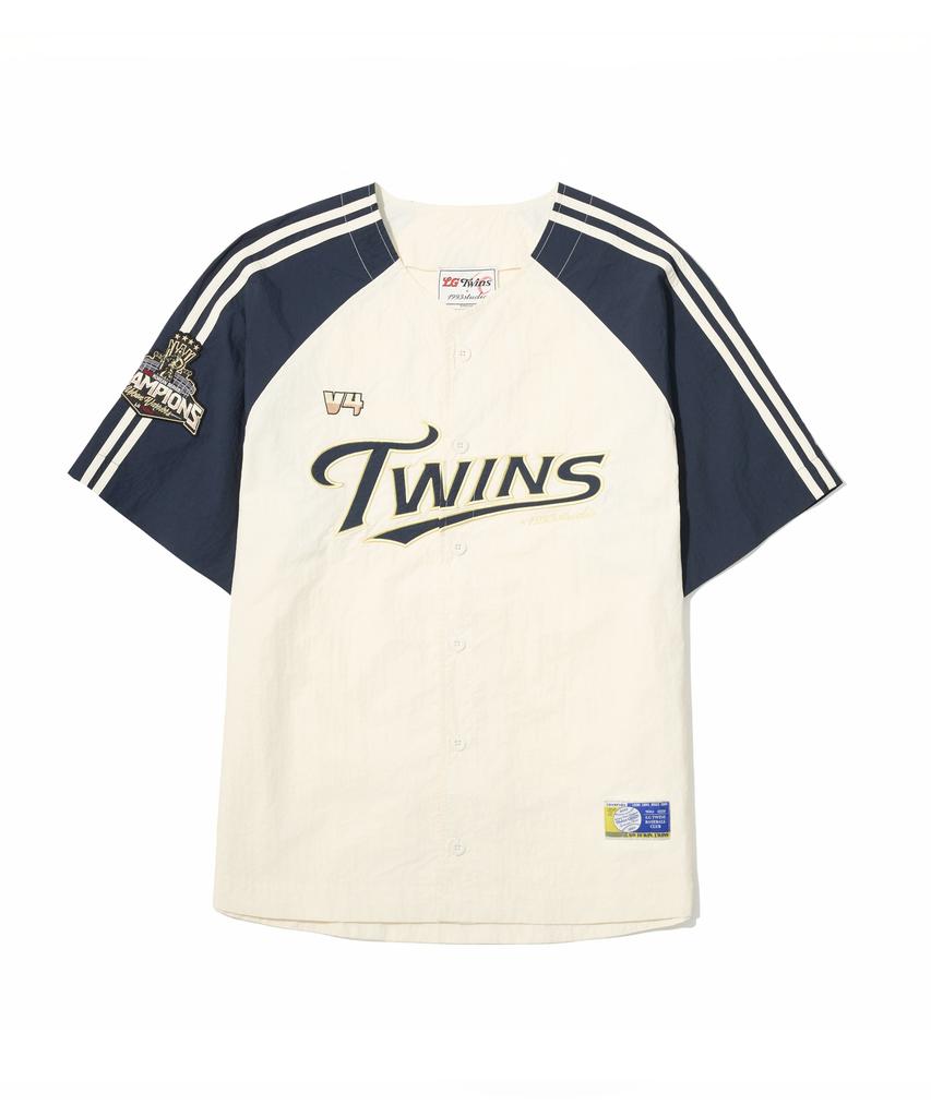 1993STUDIO [Lg Twins X 1993 Studio] V4 Track Nylon Uniform Shirt_Navy