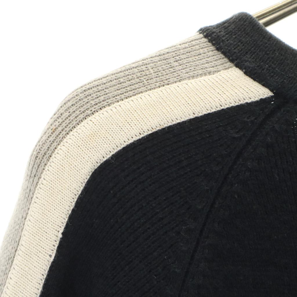 GAP Long sleeve V neck knit L black Men's Used