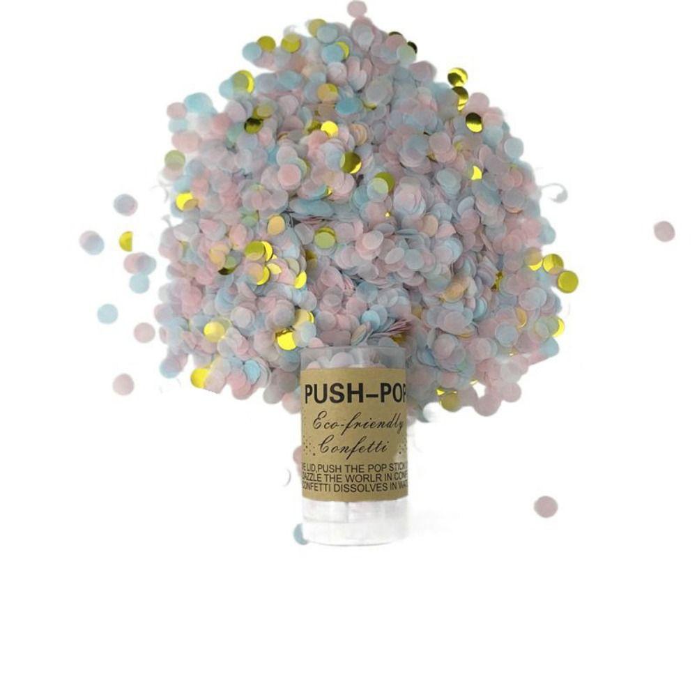 Anniversary Push Up Bridal Shower Confetti Decorations Confetti Popper Party Supplies For Wedding