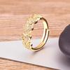 Nidin Temperament Romantic Heart Open Adjustable Rings for Women Girls Engagement Zircon Party Wedding Gift Jewelry Wholesale