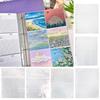 PP A4 Kpop Photocard Binder Multiple Pockets Photocard Holder Photo Album Refill Pages