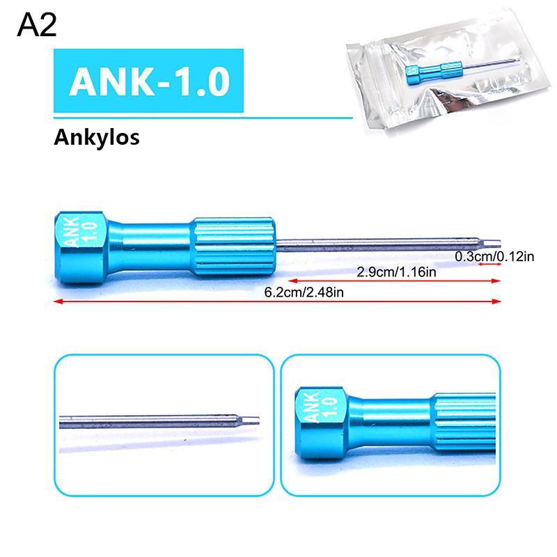 1 шт. Стоматологическая лаборатория Нержавеющая сталь Имплант Отвертка Стоматологический набор инструментов Микроотвертка Стоматологический инструмент