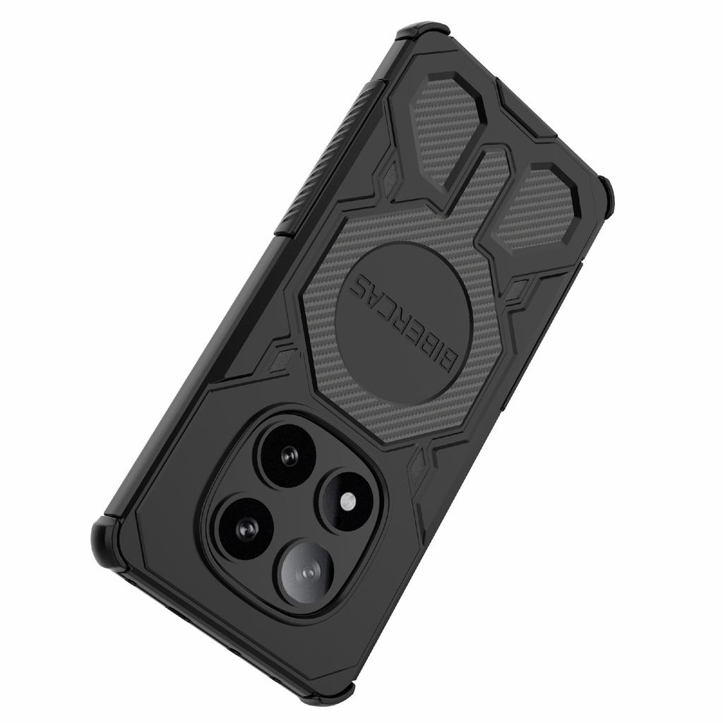 BIBERCAS J-16 Series For Xiaomi Redmi Note 14 Pro 5G Case Compatible with MagSafe Anti Drop TPU+PC Phone Cover