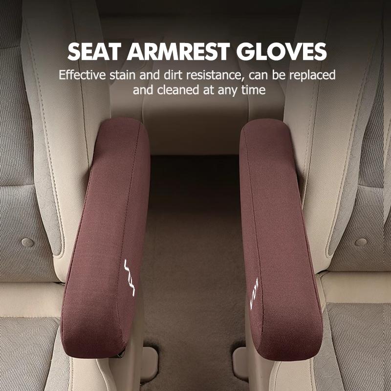 AEG1 Car Seat Armrest Anti-Scratch Protection Mat Arm Rest Cover Accessories For KIA Ceed Sportage Rio K5 K2 Optima Cerato Venga