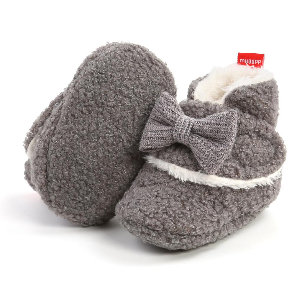 MYGGPP Autumn and Winter Baby Boots Baby Cotton Shoes Baby Shoes Toddler Shoes Warm Shoes