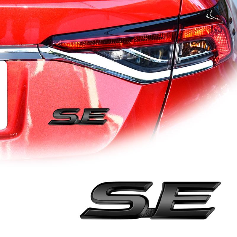Автомобильный Стайлинг 3D SE Car Металлический Сплав Задний Багажник Крыло Клейкая Эмблема Кузов Задняя Дверь Смещение Эмблема