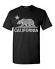 California Vintage White Bear T-shirt Cali Pride CA Souvenir Shirts