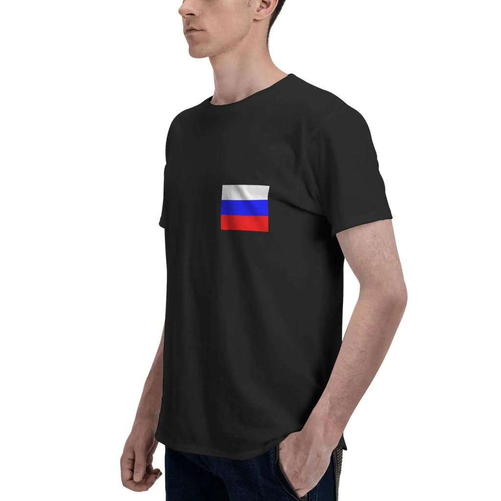Футболка с флагом России, мужская одежда, рубашки для мужчин, хлопковые повседневные футболки Four Seasons для мужчин, футболки для женщин и молодых женщин