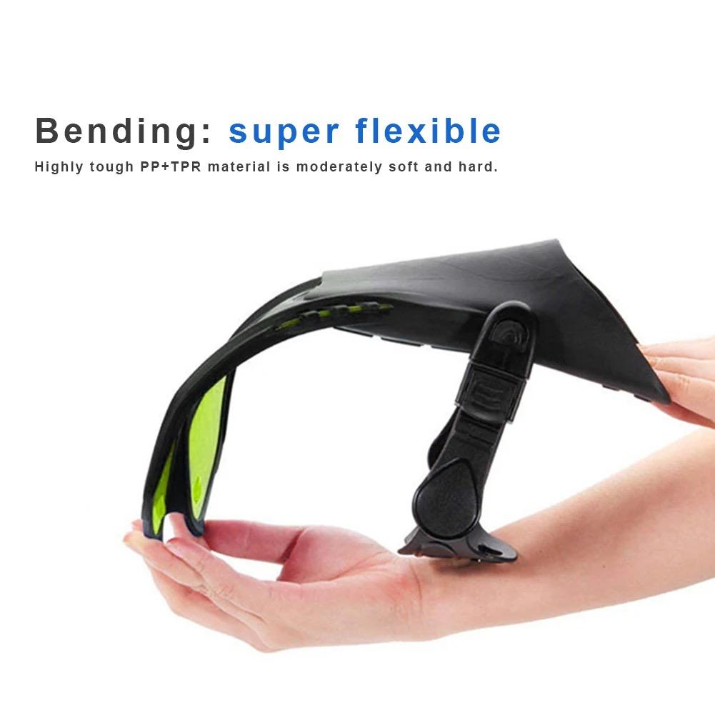 Профессиональные ласты для подводного плавания с регулируемой пряжкой и открытой пяткой, нескользящие ласты для плавания, пляжная обувь для океана, оборудование для водных видов спорта для взрослых