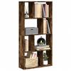 VidaXL Bookcase Smoked Oak 60x20x120 Cm Engineered Wood, Shelf, Storage Shelf, Book Support, Shelf To 858151