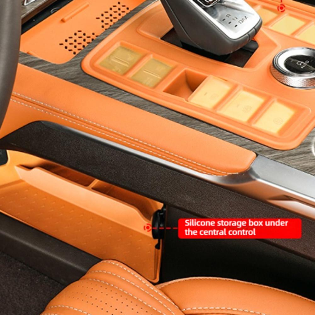 Бокс для хранения в центральной консоли автомобиля, подходит для GWM Tank 500 Hi4-T, модифицированный нижний бокс для хранения в центральной консоли, детали для обновления интерьера автомобиля