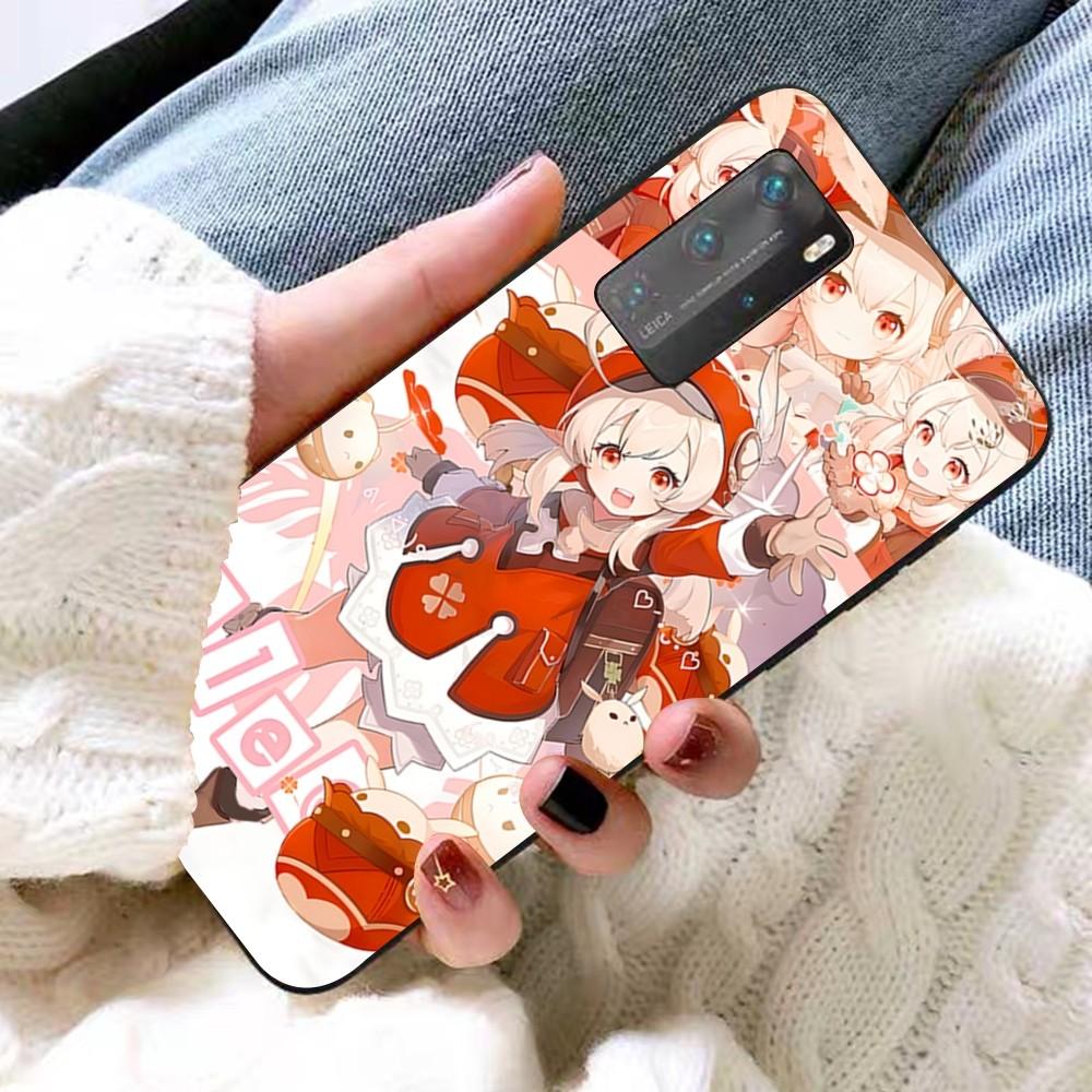 Чехол для телефона Genshin Impact Кли для Redmi 8 9 10 pocoX3 pro для Samsung Note 10 20 для Huawei Mate 20 30 40 50 lite