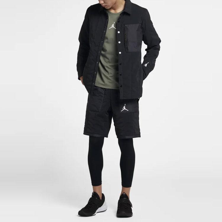 Air Jordan 23 Engineered Space Cotton Coach Jacket Men Outerwear Black AJ1053-010