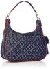 Multifunctional shoulder bag 91 [Christian Olivier] 38-7806 Navy/Wine