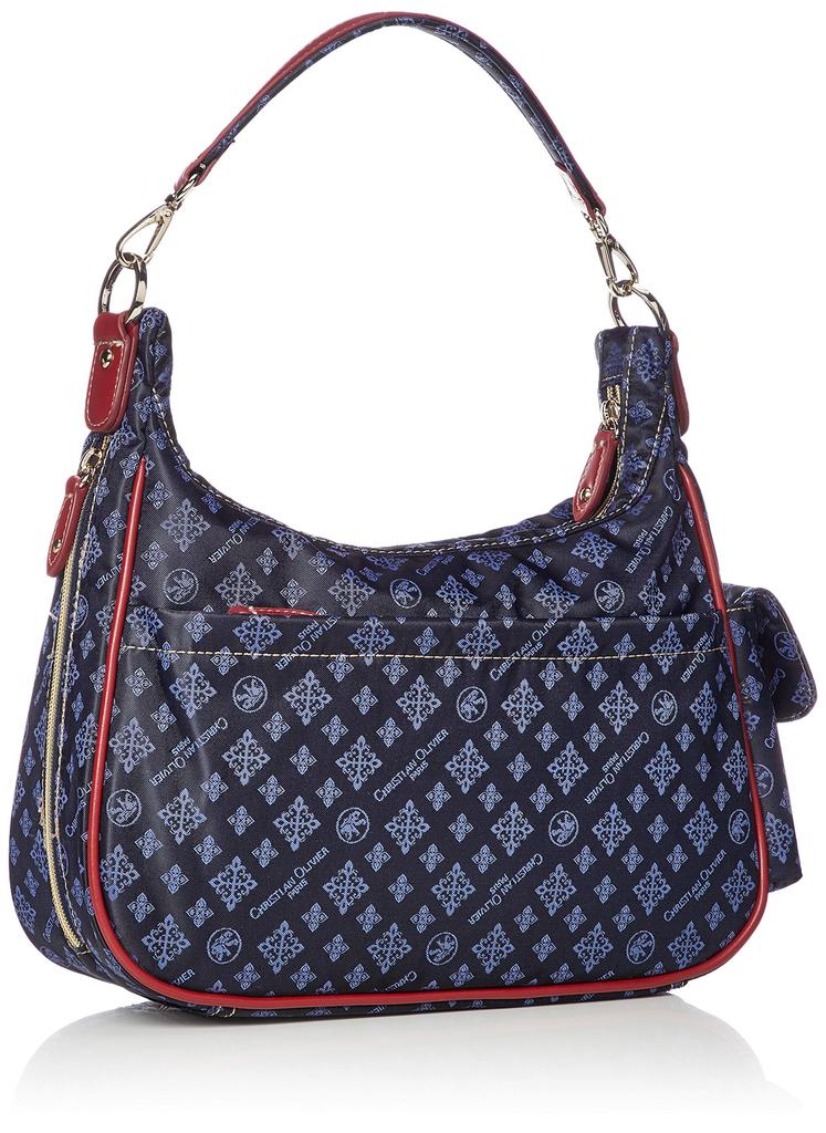 Multifunctional shoulder bag 91 [Christian Olivier] 38-7806 Navy/Wine