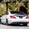 Для Mercedes CLS Class W218 C218 CLS63 AMG 2012-2017 Углепластиковый задний спойлер-крыло стиля R, накладка на крышку багажника, спойлер для стайлинга автомобиля