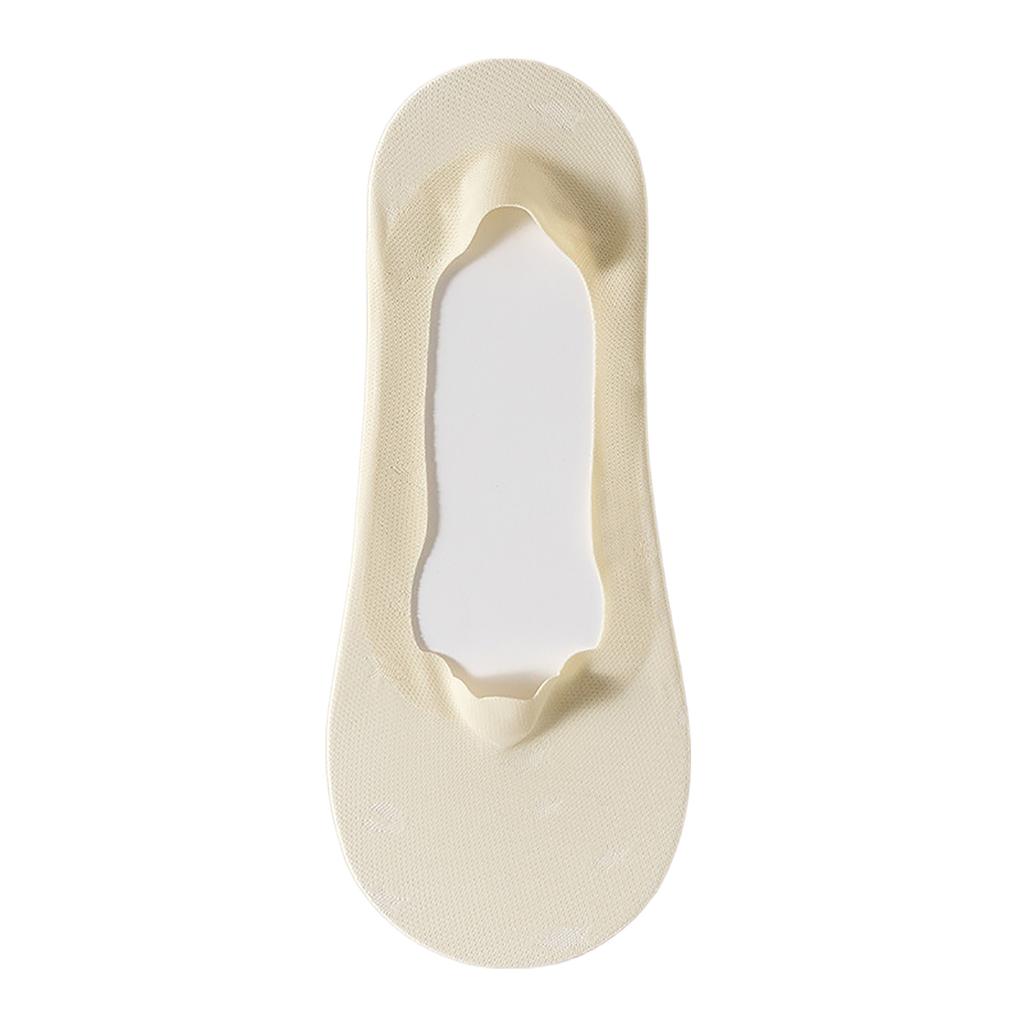 Invisible Ice Silk Breathable Socks,Thin Low Cut Liner Socks Lightweight Nonslip Cotton Not Show Socks for Womens Girls