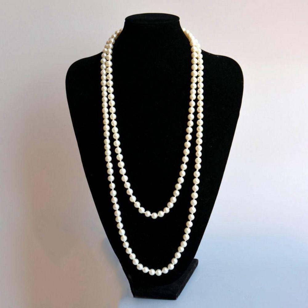 Imitation Pearl Pearl Choker Pearl White Waist Chain Cheongsam Accessory Necklace Dress Decoration