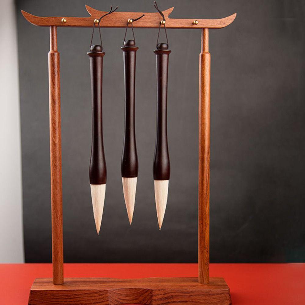 Hopper-shaped Woolen Hair Brush Pen Large Size Chinese Painting Brush Regular Seal Script