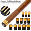 Front Protector Fishing Rod Handle Protective Case Fishing Rod Fixed Ring Fishing Rod Handle Cover