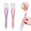 1-4Pcs Double Head Silicone Facial Mask Brush F Ace Cleaning Scraper Daub Type Mud Film Special Brush Beauty Tools