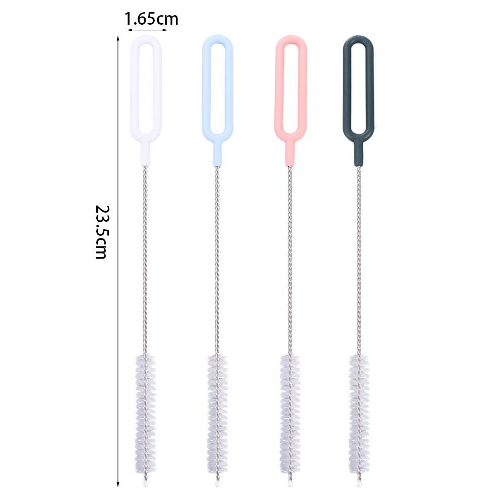 Nylon Hair Bottle Cleaning Brush Household Pacifier Clean Brush Straw Brush  for Cleaning