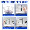 Jue-Fish Bathroom Cleaner Shower Room Glass Scale Remover Cleanser Stainless Steel Hand Basin Bathtub Deodorizer
