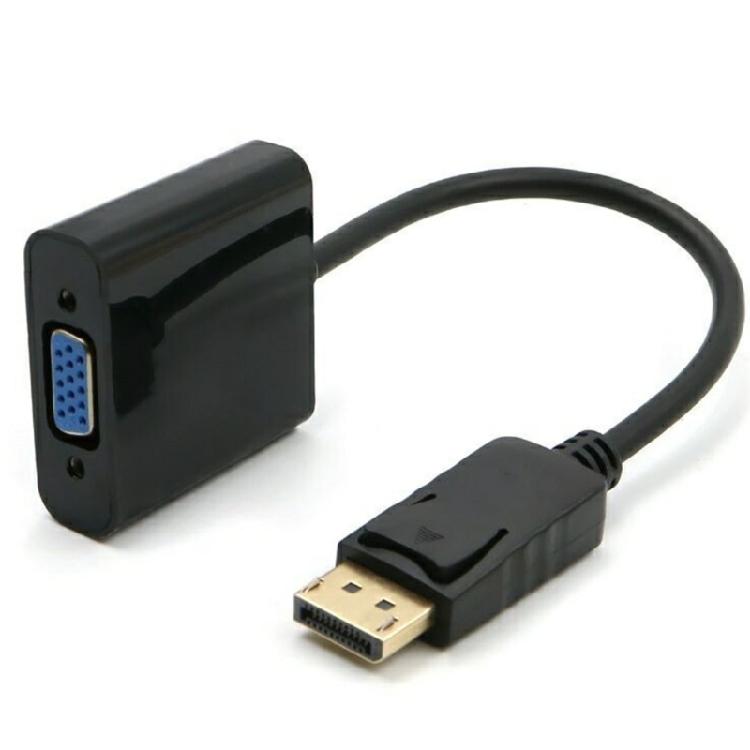 to VGA/HDMIs/DVI Adapter for Seamlessly Connection of PC to Monitors HDTVs AntiElectromagnetic Interferences
