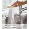 Yamazaki One-Hand Dispenser, White, Approx. W5.5 x D5.5 x H18.5cm, Tower Design, Detergent, Lotion, and Alcohol Compatible, Easy to Clean, Product Num