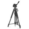 Hama Action 170 3D Camera Height Photography Tripod with Phone and Tablet and Bag for SLR Black Tripod, 62-170cm, Holder, 3-Way Head, Cameras,
