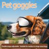 Защитные очки для собак средних и крупных пород, солнцезащитный фильтр, регулируемый ремешок, комфортные солнцезащитные очки для питомцев для активного отдыха