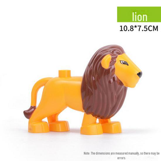 Аксессуары для животных из крупных частиц: Совместимые конструкторы Lego для детей от 3 лет и старше — детали для моделирования прерий, океана и джунглей