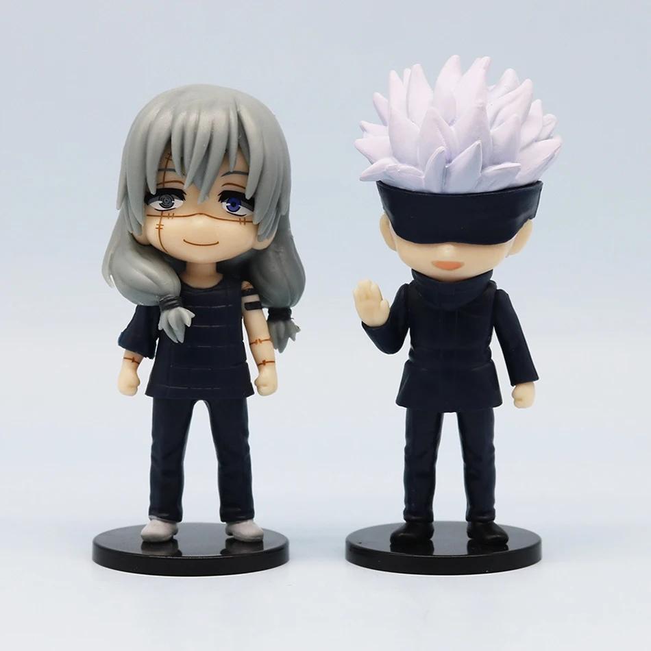 Оригинальный набор фигурок Figuarts Mini Jujutsu Kaisen - Годжо Сатору Махито Гэто Сугуру Итадори Фусигуро - Аниме Coll
