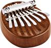 MEINL Sonic Energy Collection Mini Kalimba, Sapele, 8 Keys, C Major Scale, KL8MINI (Ribbon Included)