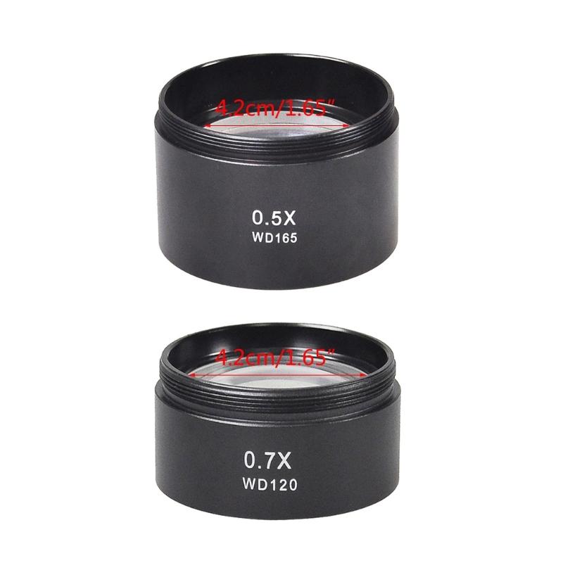 0.5/0.7X Objective Lens Microscope Assisted Objective Lens Microscope Accessories for Industry Video Microscope