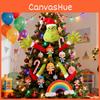 Christmas Plush Grinch Toy With Plush Material For Holiday Decor And Gift Giving