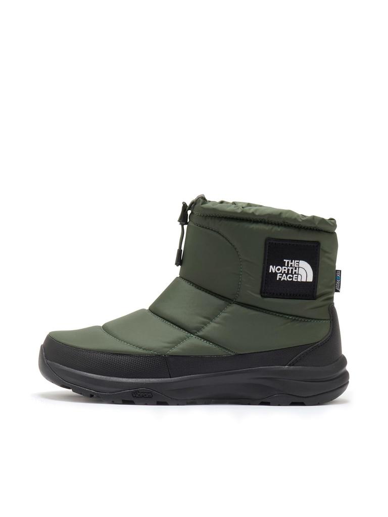The North Face Nuptse Bootie WP Logo Size 7 Short, Alpine/TNF Black,