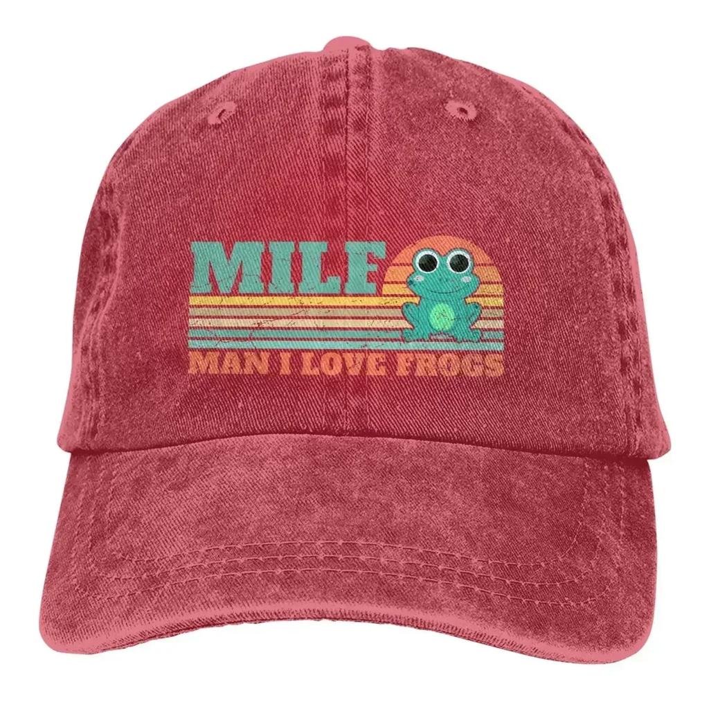 Бейсбольные кепки MILF Man I Love Frogs, фуражка, солнцезащитные козырьки для мужчин и женщин