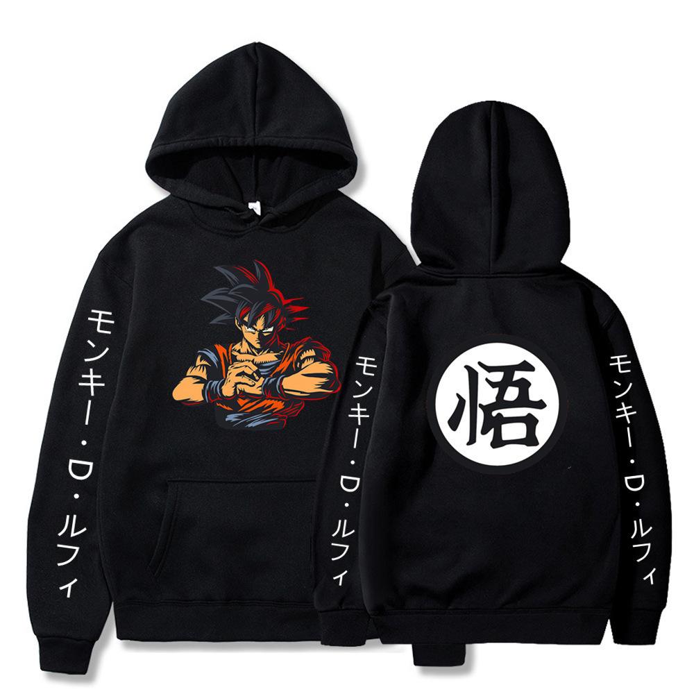Dragonballs Dragon Ball Wukong Peripheral Sweater Spring And Autumn Men'S And Women'S Long Sleeve Hoodie