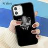 Чехол для телефона Krajews animal Sphynx Hairless cat для iPhone 14 5 SE 6s 7 8 plus X XR XS 11 12 13 pro max Samsung S21 S22ultra