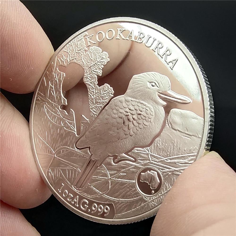2019 Австралийское животное Коала Памятная монета, Кенгуру, Крокодил Памятная монета, Крокодил, Утконос, Змея, Аватар Королевы Кукабара
