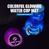 AAAXG1 Car Cup Holder Lights Ambient Lighting Glowing Anti Slip Coaster Pad For BMW M 1 3 4 5 6 7 Series X1 X3 X4 X5 G20 G38 F48 E36