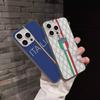 Флаг Италии Для IPhone 17 16 15 14 13 12 11 Pro Max Plus Pro Гофрированный Ударопрочный Матовый Чехол для Телефона
