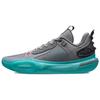 Li Ning All City 11 TNS Team No Sleep Износостойкие Дышащие Покрытие Низкие Баскетбольные Кроссовки Мужские Снежно-серые ABAT005-5