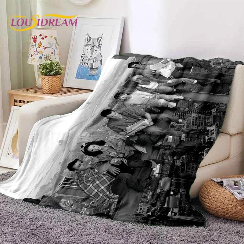 New Friends Classics TV 3D Soft Flannel Blanket for Beds Bedroom Sofa Picnic,Throw Blanket for Cover Outdoor Leisure Kid Gift