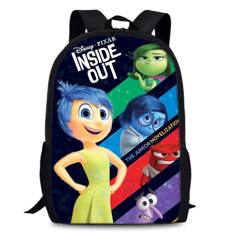 Школьный рюкзак Inside Out 2, 15-дюймовый, для ученика, рюкзак для студента, рюкзак большой вместимости