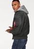 Зимняя куртка Alpha Industries MA-1 D-Tec Hood Bomber Jacket (183110) черный (183110-03)