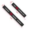 AXYY2 Car Door Threshold Scuff Plate Carbon Fiber Decals Stickers For Toyota RAV4 Corolla Camry Frontier Supra C-HR Hilux Tacoma Prado