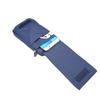 Étui Housse Portefeuille Ceinture Multiusages Fermeture Éclair Pour IPHONE 12 MINI (2020) > Bleu XXM (18 X 10 Cm)