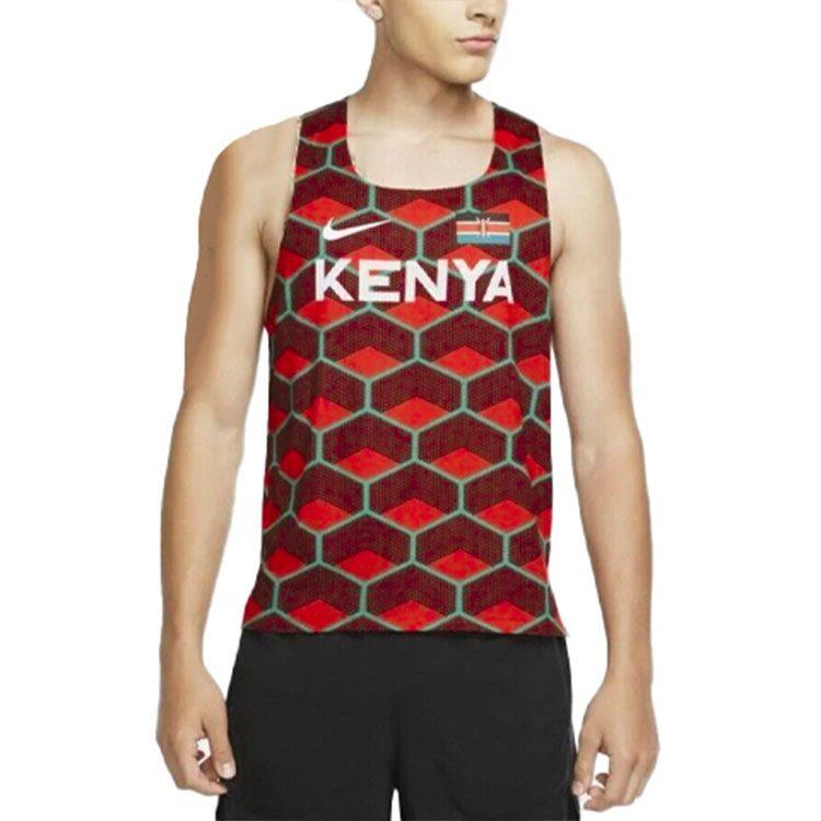 Nike Мужские майки Красные Умеренный прямой крой CV0371-673